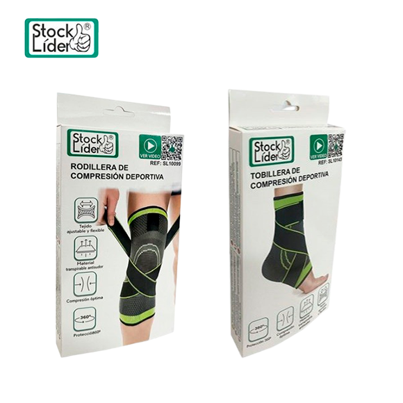 Rodillera de compresión deportiva