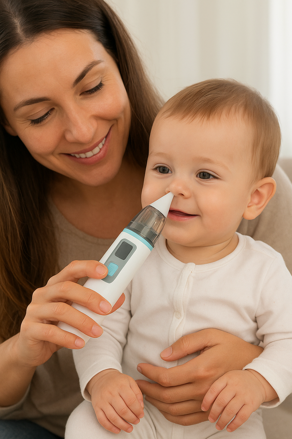 Aspirador Nasal Recargable para Bebés