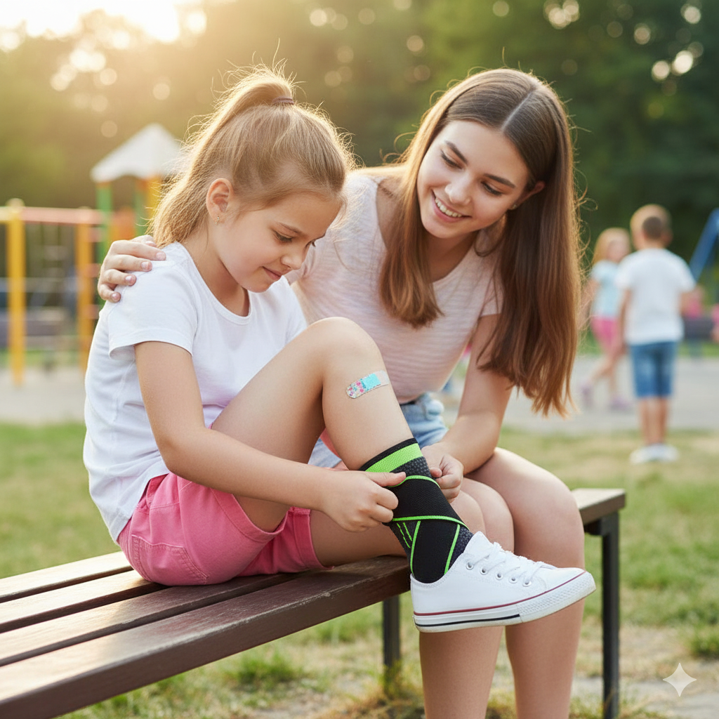 Rodillera de compresión deportiva