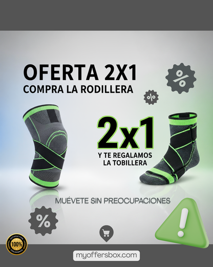 Rodillera de compresión deportiva