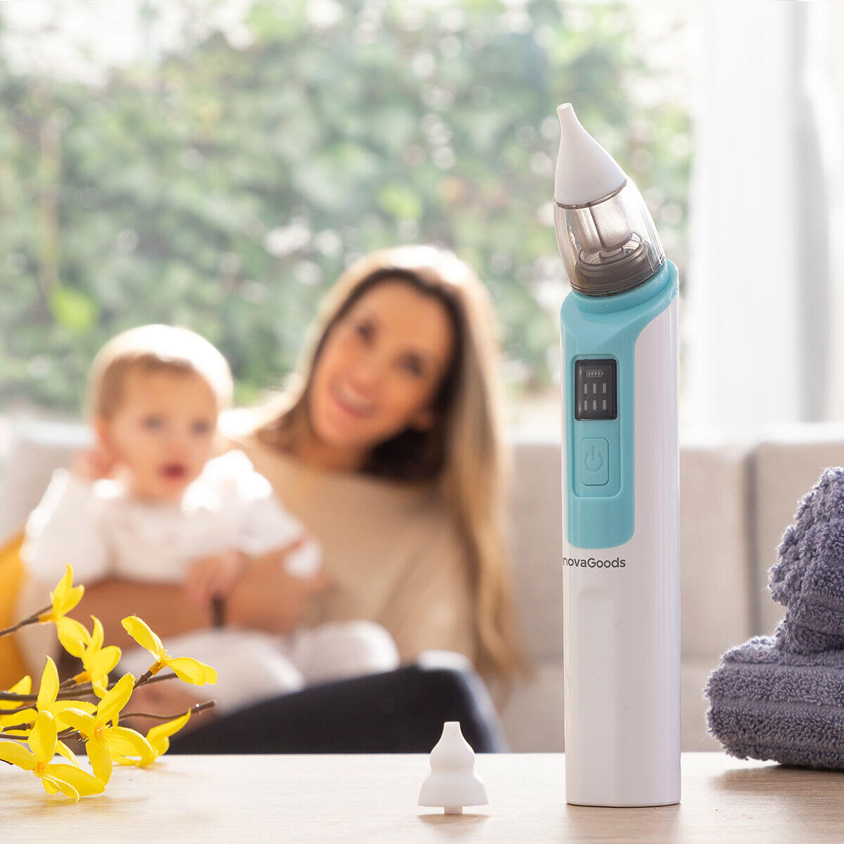 Aspirador Nasal Recargable para Bebés